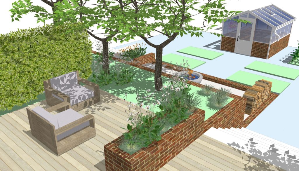 Visualisierung Garten Nina Polloex